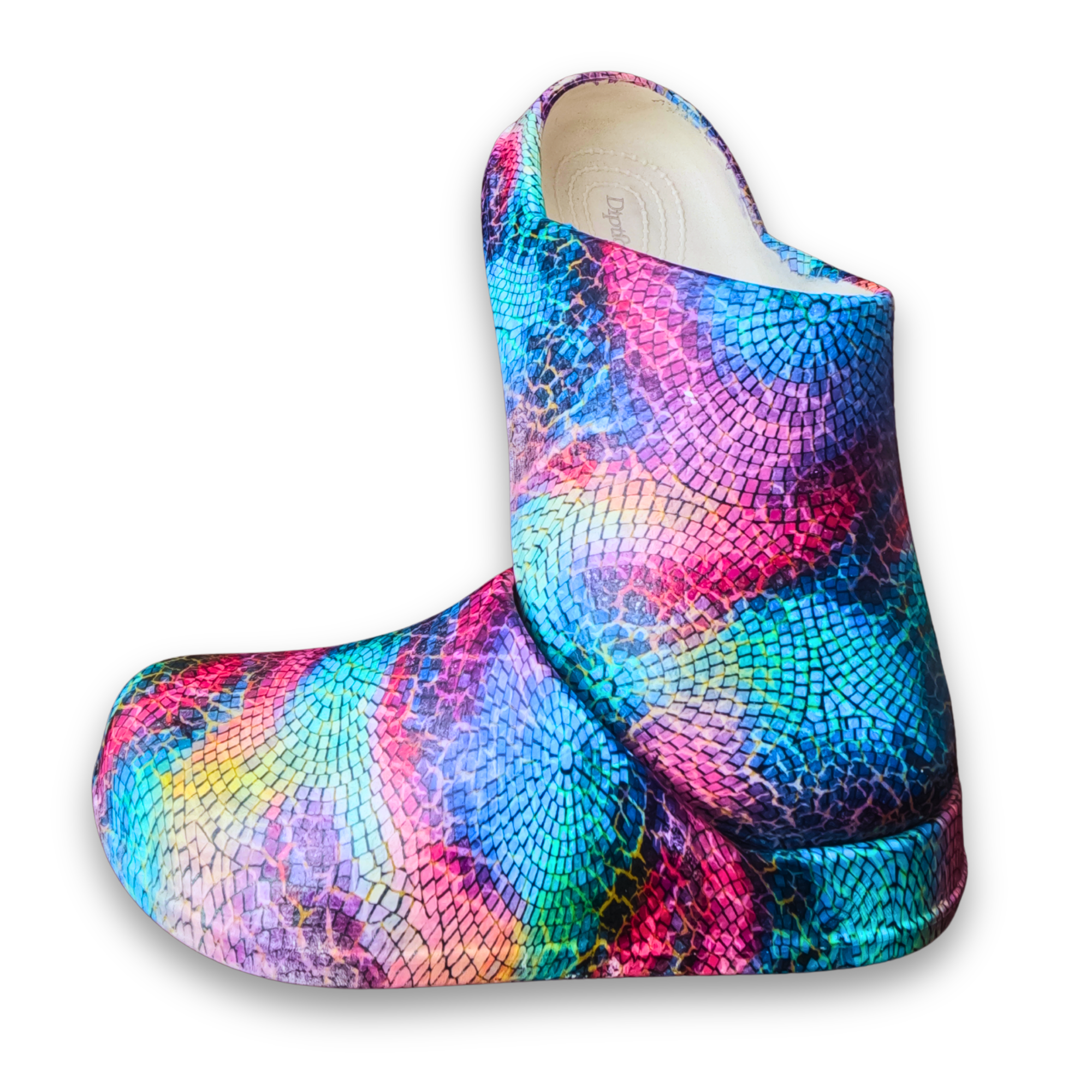Chromatic Rift Clogs β Bold, Abstract, You