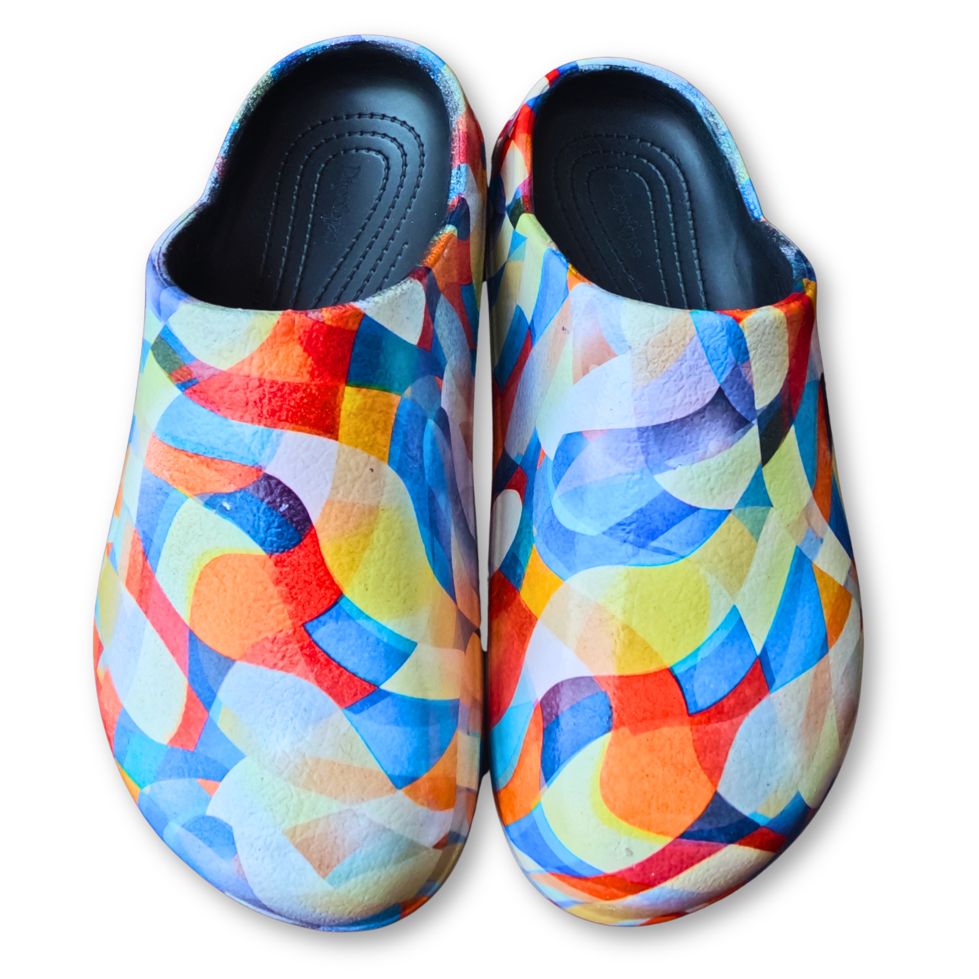 Kaleido-Walk Clogs – Walk with Vibrant Confidence!